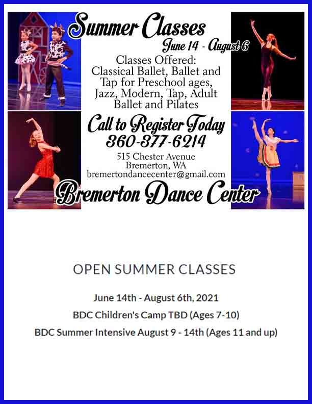 Bremerton Dance Center Summer2021