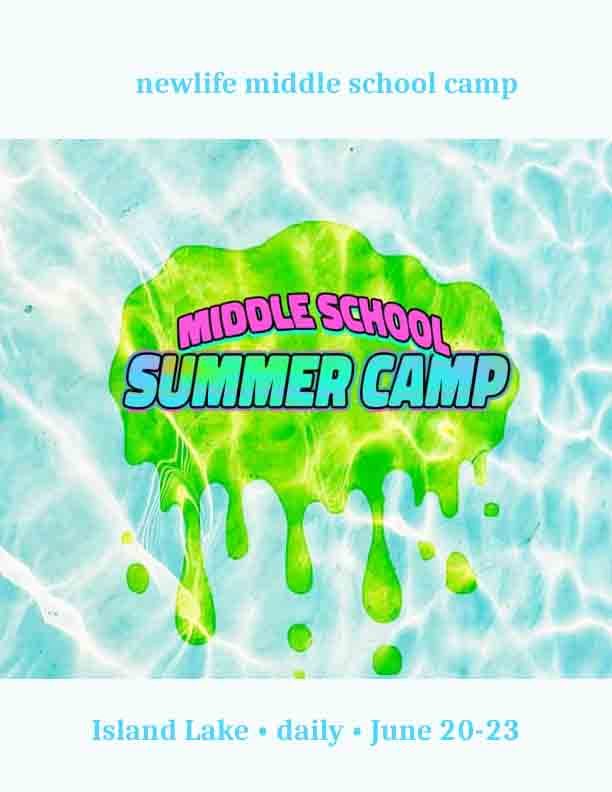 New Life Middle School Summer Camp 2021