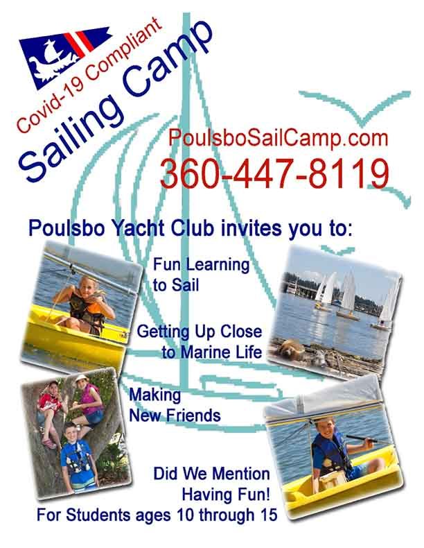 Poulsbo Yacht Club Sail Camp 2021