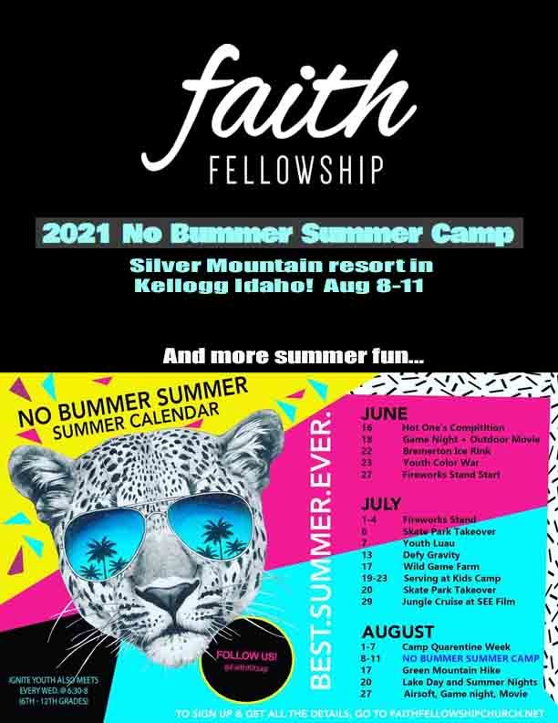 Faith Fellowship Summer Camp 2021