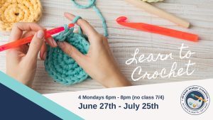 Learn to Crochet: 4 week series
